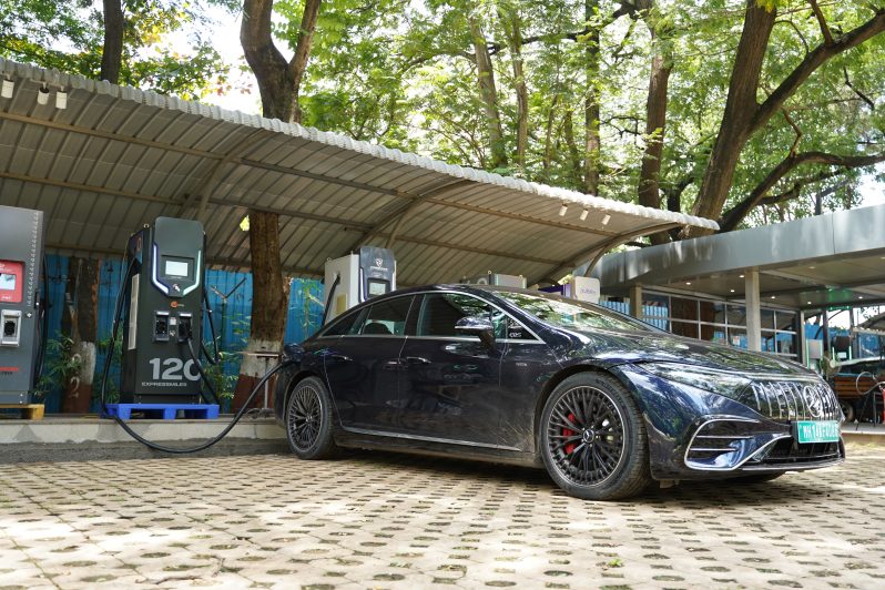 Mercedes AMG EQS 53 4MATIC Une charge davance rapide